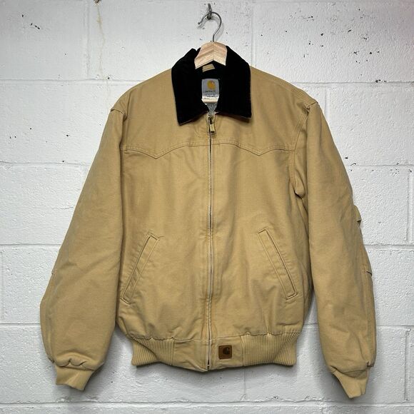 Vintage Carhartt Quilt-Lined Santa Fe Jacket “Wheat” J14 WET